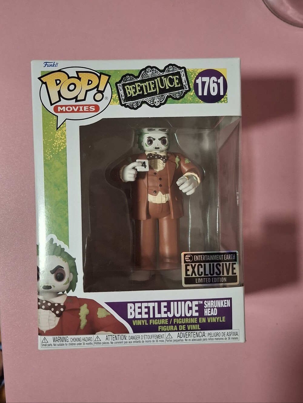 Beetlejuice Shrucken Head Funko